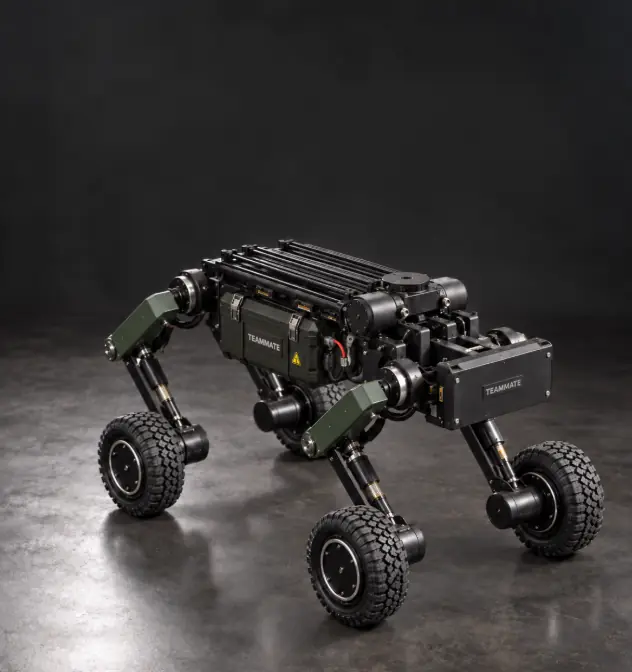 Teammate common wheel-legged mobility platform