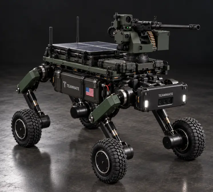 Teammate Sentinel with a compact stabilized remote mission station